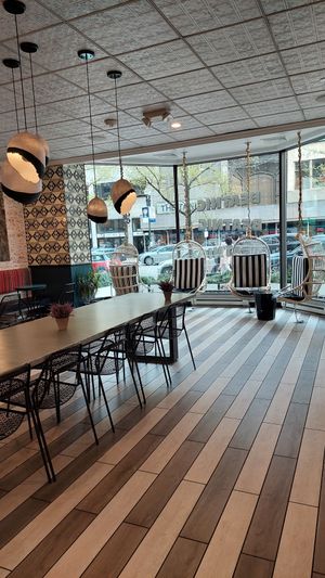 Seating options at Beatnic - Back Bay in Boston