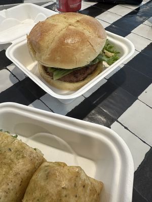 Guac Burger - also really good!   at Beatnic - Back Bay in Boston