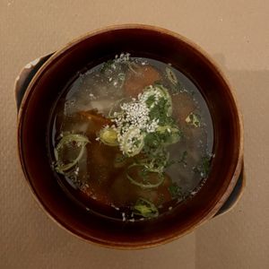 Sopa Campesina. Veggie soup.  at Lo de Ponxe En El Kinto Pino in Valencia