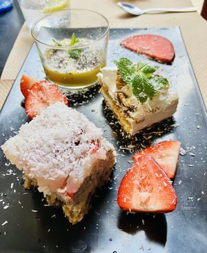 Plentiful postre!   at Lo de Ponxe En El Kinto Pino in Valencia