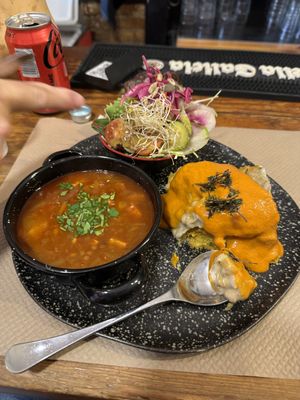 Not my coke!  I had a nice kombucha drinkk  at Lo de Ponxe En El Kinto Pino in Valencia