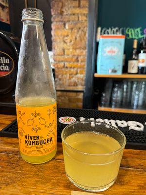 Kombucha mango at Lo de Ponxe En El Kinto Pino in Valencia