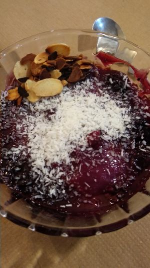 Natillas de frutos rojos at Lo de Ponxe En El Kinto Pino in Valencia