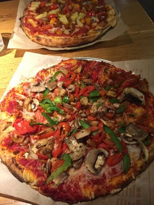 Hi-rise dough is very delicious and very filling!!  at Blaze Pizza - Freret St in New Orleans