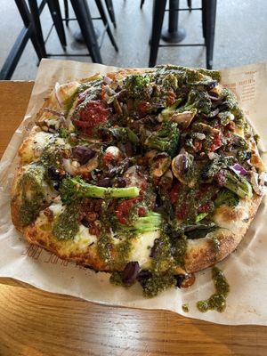 Veg Out for the vegetarian husband   at Blaze Pizza in Burlington