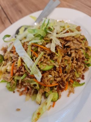 Petai Fried Rice  ~5/11/22 at Yes Natural Restaurant 悦意坊 in Central Singapore