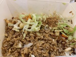 Take away : Lunch menu - Thai Fried Rice at Yes Natural Restaurant 悦意坊 in Central Singapore