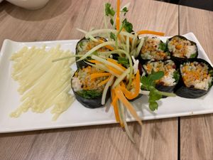 Vege Sushi  at Yes Natural Restaurant 悦意坊 in Central Singapore