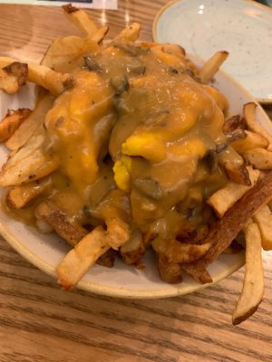 Poutine at Fresh on Spadina in Toronto