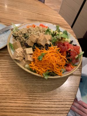 The Big Salad at Fresh on Spadina in Toronto