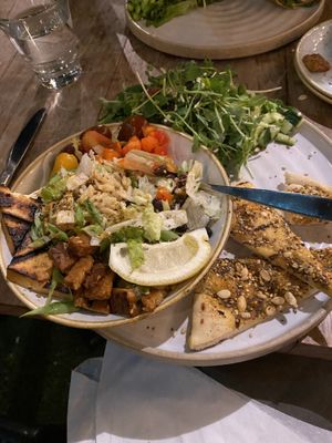 Protein bowl at Fresh on Spadina in Toronto