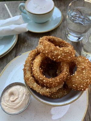 Onion Rings  at Fresh on Spadina in Toronto