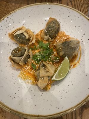Crispy Dumplings  at Fresh on Spadina in Toronto