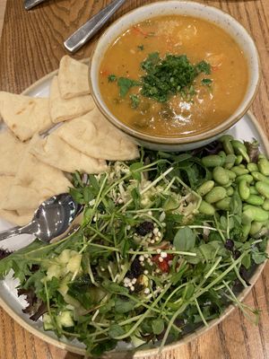 Large Soup, Salad and Bread Combo  at Fresh on Spadina in Toronto