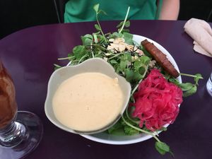Macrobiotic bowl at Fresh on Spadina in Toronto