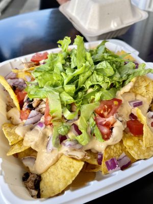 Jackfruit nachos - $17 at Vibe in Hilo