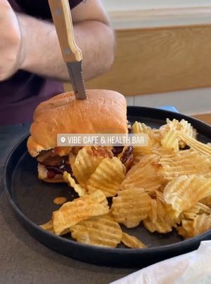 Vegan BBQ brisket sandwich - VERY good. Loved the slaw at Vibe in Hilo