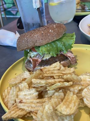 Wish the fries were French fries  at Vibe in Hilo