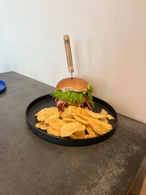 Big nasty “burger" at Vibe in Hilo