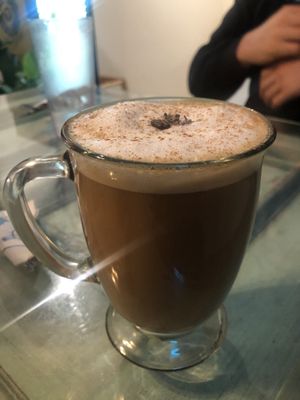 Dirty chai 🌱♥️ at Vibe in Hilo