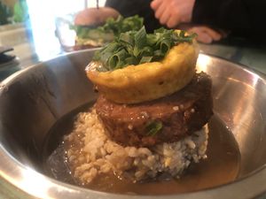 Vegan Loco Moco 🌱 at Vibe in Hilo