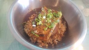 Loco moco at Vibe in Hilo