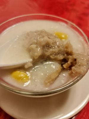 Yam paste ~ 20/8/21 at Eight Treasures Vegetarian 八宝素食馆 in Central Singapore