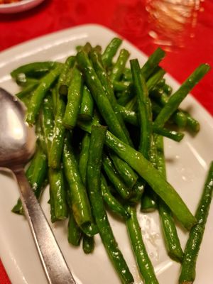 Sautéed fermented beancurd ~ 20/8/21 at Eight Treasures Vegetarian 八宝素食馆 in Central Singapore