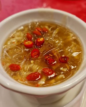 Shark Fin ~ 6/10/21 at Eight Treasures Vegetarian 八宝素食馆 in Central Singapore