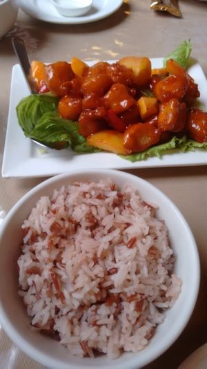 Sweet and sour at Eight Treasures Vegetarian 八宝素食馆 in Central Singapore