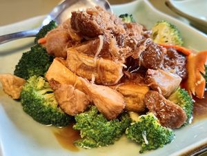  at Eight Treasures Vegetarian 八宝素食馆 in Central Singapore
