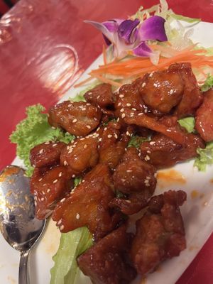   at Eight Treasures Vegetarian 八宝素食馆 in Central Singapore