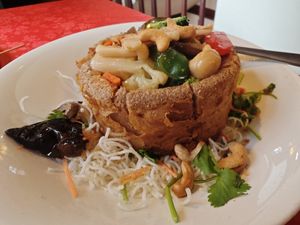  at Eight Treasures Vegetarian 八宝素食馆 in Central Singapore