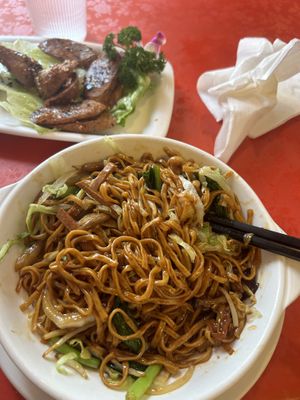   at Eight Treasures Vegetarian 八宝素食馆 in Central Singapore