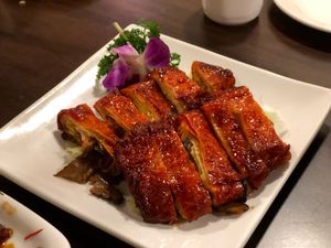 Roasted Duck at Eight Treasures Vegetarian 八宝素食馆 in Central Singapore
