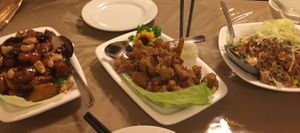 Fried ‘chicken’ at Eight Treasures Vegetarian 八宝素食馆 in Central Singapore