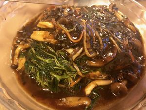 Eight Treasures Beancurd (Tofu with vegetables, mushroom and olive vegetable) at Eight Treasures Vegetarian 八宝素食馆 in Central Singapore