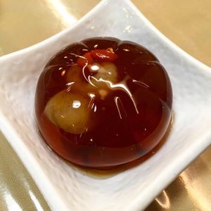 Jelly dessert at Eight Treasures Vegetarian 八宝素食馆 in Central Singapore