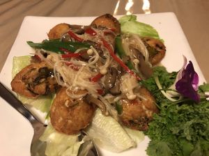 Pipa beancurd at Eight Treasures Vegetarian 八宝素食馆 in Central Singapore