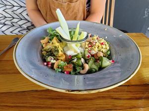 Buddha bowl at lieb.es in Hannover