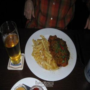 Curry Wurst at Kopfeck in Munich
