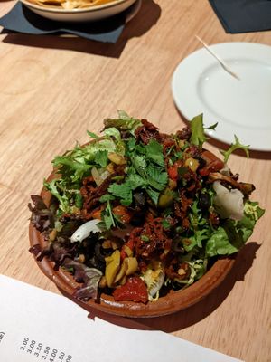 Vegan salad at Bar eS Ambleside in Ambleside