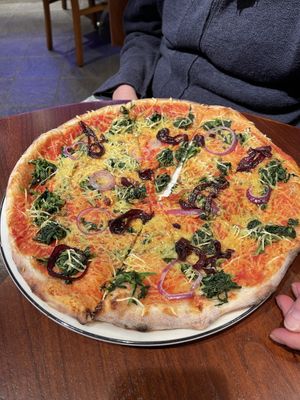   at Pizza Express in Paphos