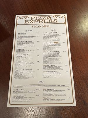   at Pizza Express in Paphos