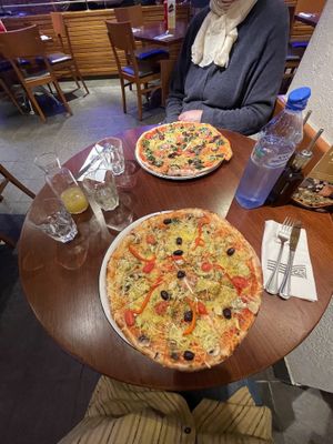   at Pizza Express in Paphos