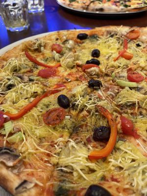   at Pizza Express in Paphos