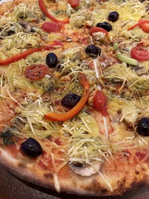   at Pizza Express in Paphos