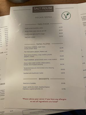   at Salt House Tapas in Liverpool