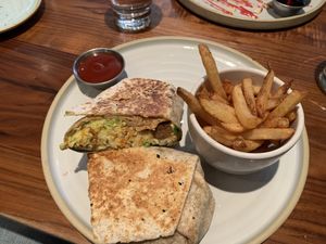 Green Burrito  at Fresh Kitchen + Juice Bar in Toronto