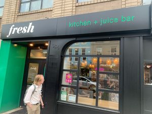 Store Front at Fresh Kitchen + Juice Bar in Toronto